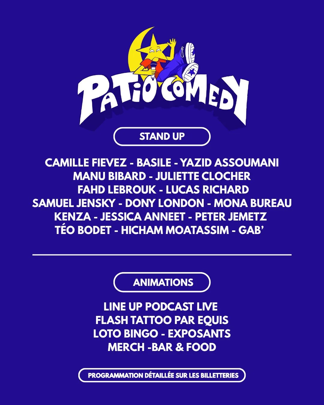 Patio Comedy Fest’2