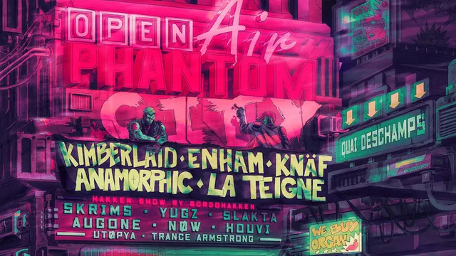 Phantom Open Air : Kimberlaid, Enham, Knäf, Anamorphic & More