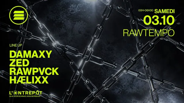 RAWTEMPO - DAMAXY, ZED, RAWPVCK, HÆLIXX