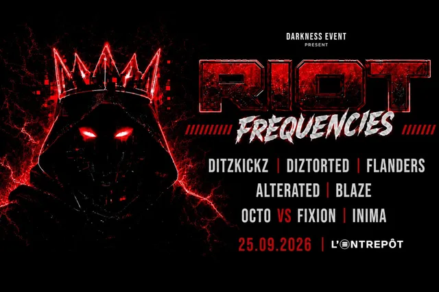 Riot Frequencies - Ditzkickz, Diztorted, Flanders, Alterated