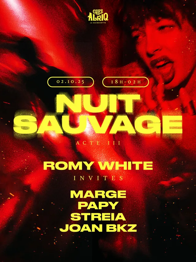 Nuit Sauvage Acte III - Romy White Carte Blanche