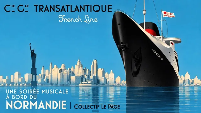 Une soirée musicale à bord du Normandie