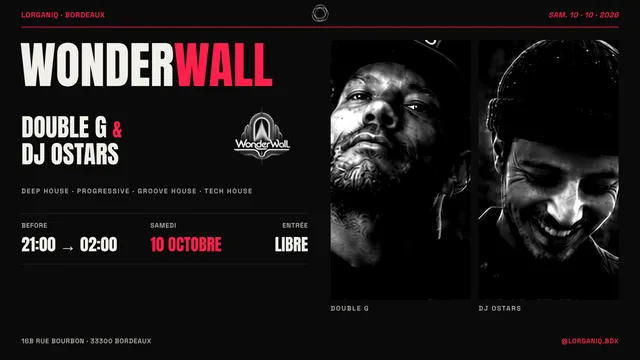 Wonderwall #2 w/ Double G & DJ Ostars