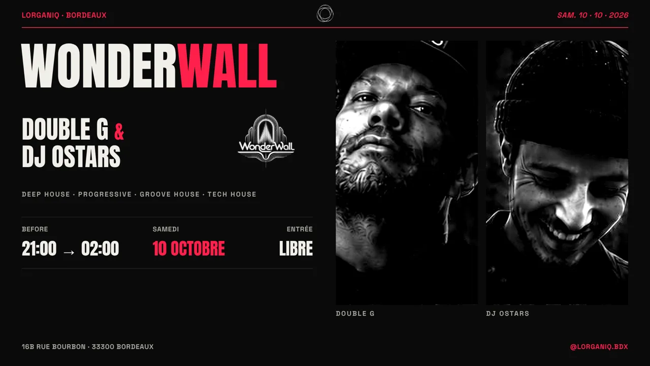 Wonderwall #2 w/ Double G & DJ Ostars